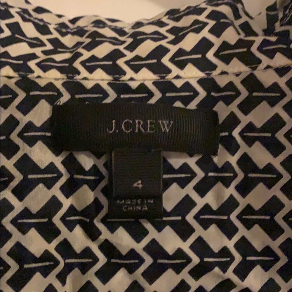 J. Crew Patterned Button Down - image 3